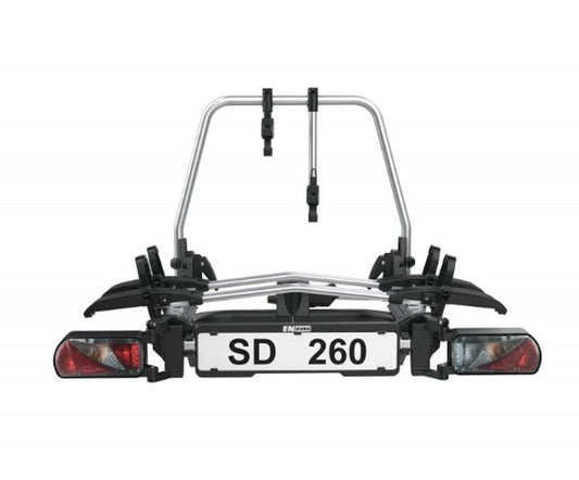 Portabicicletas de 2 bicis ENDURO SD260 Desplazable 70 cm.
