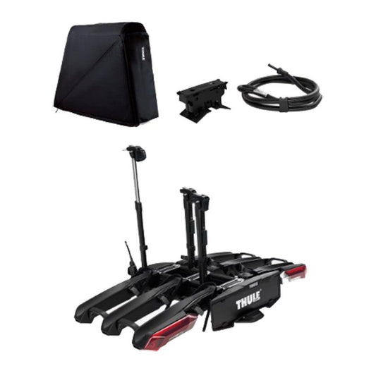 Pack Portabicicletas de bola Thule EPOS 3 + Bolsa + Candado Abus