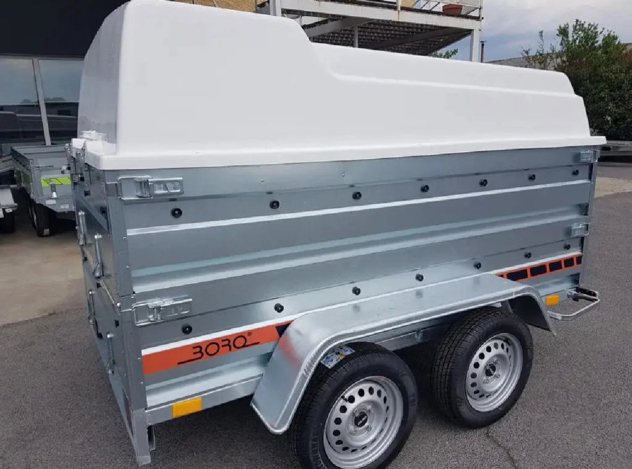 Remolque de equipaje Boro 2 ejes 750 kg – Conducir sin permiso E