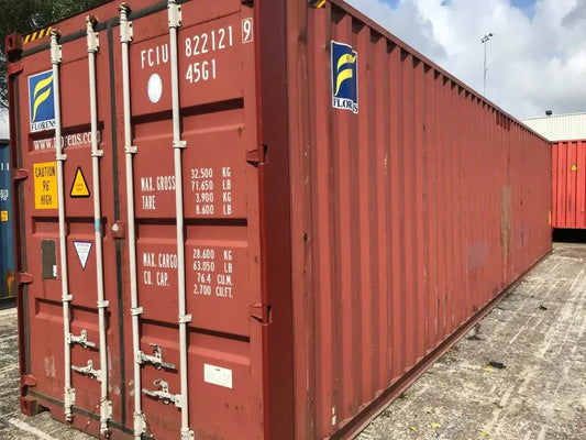 Contenedor Marítimo HIGH CUBE de 40 pies Usado