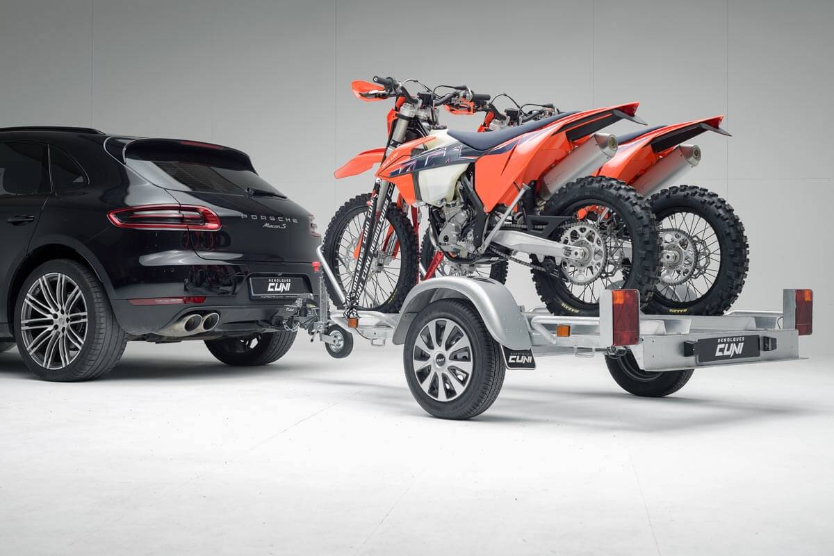 Remolque para dos motos grandes GALLARDO 2R