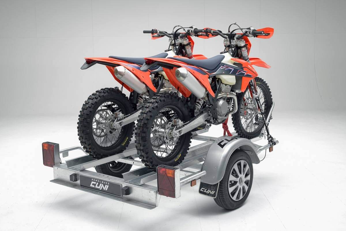 Remolque para dos motos grandes GALLARDO 2R