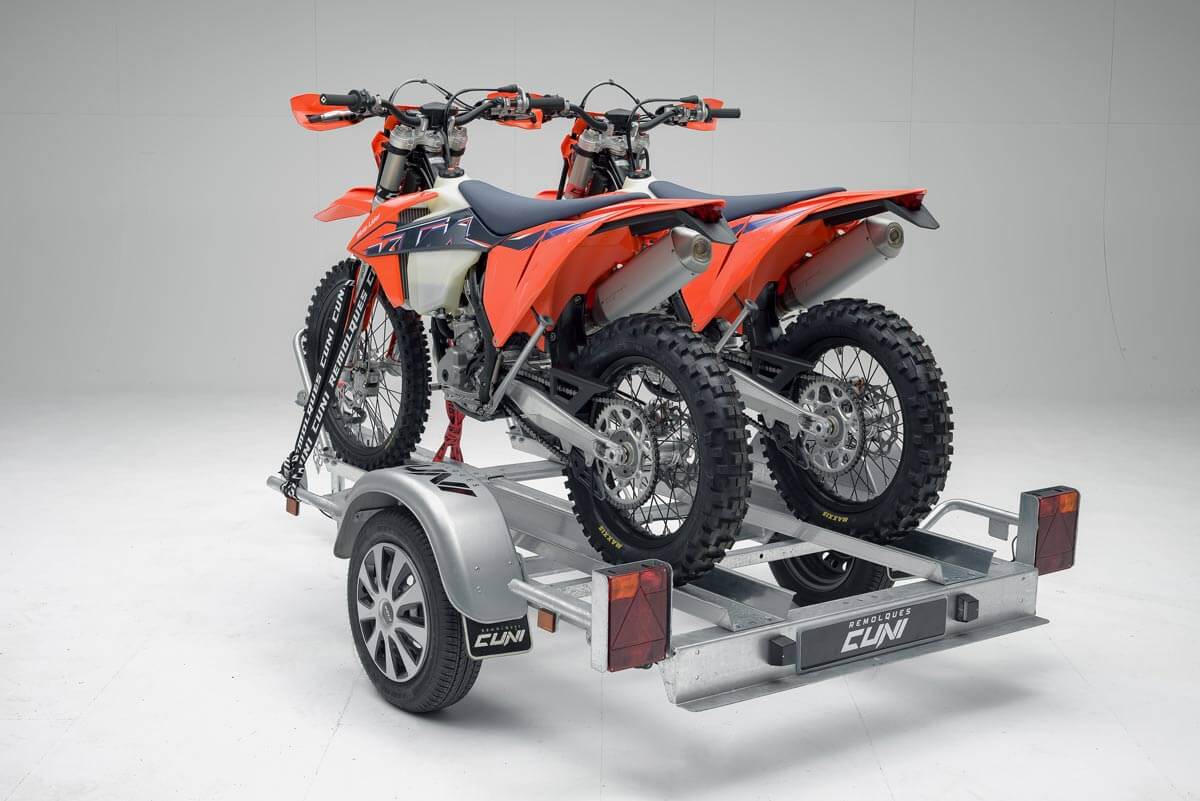 Remolque para dos motos grandes GALLARDO 2R