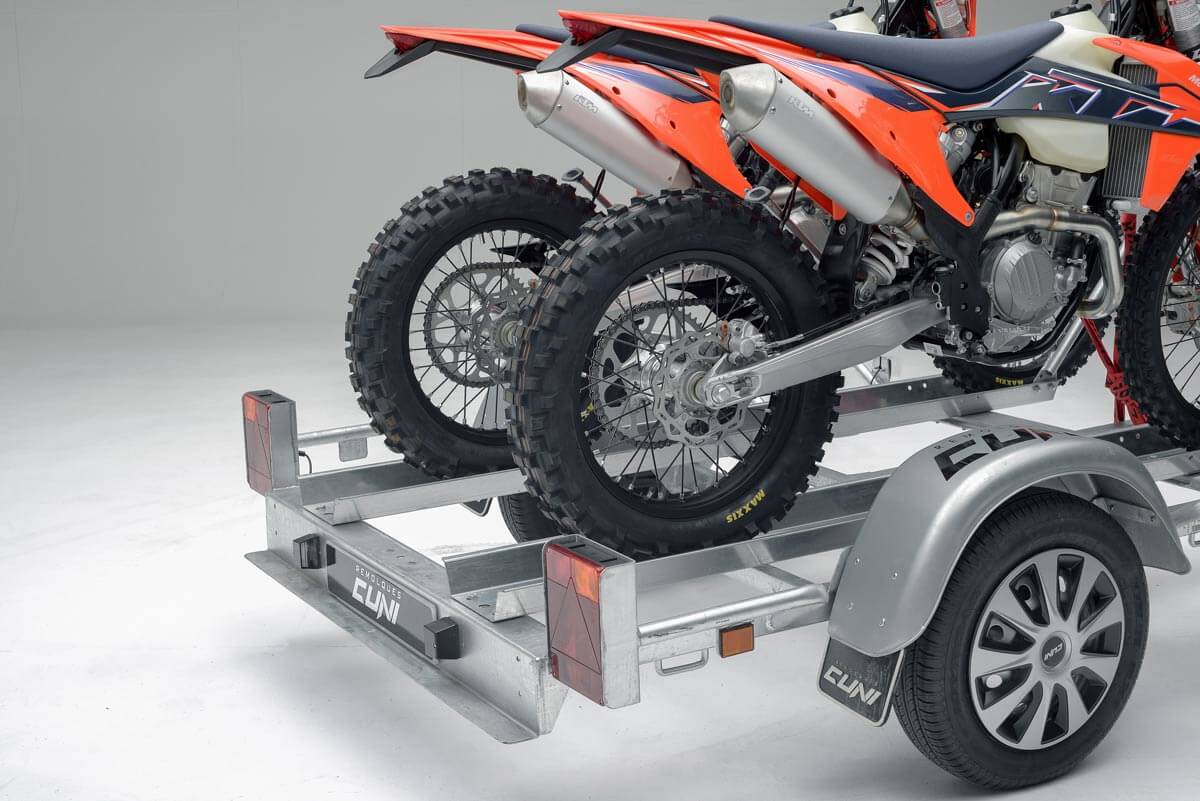 Remolque para dos motos grandes GALLARDO 2R