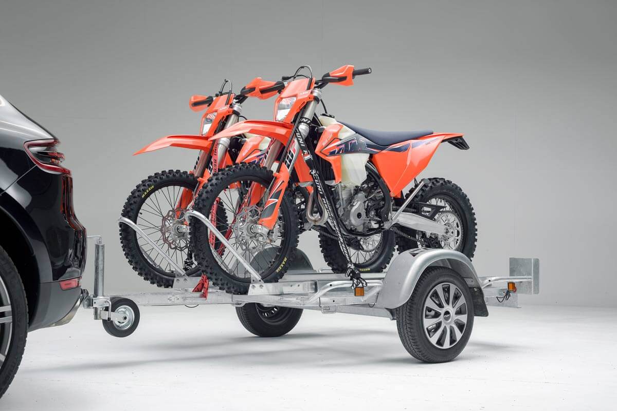 Remolque para dos motos grandes GALLARDO 2R