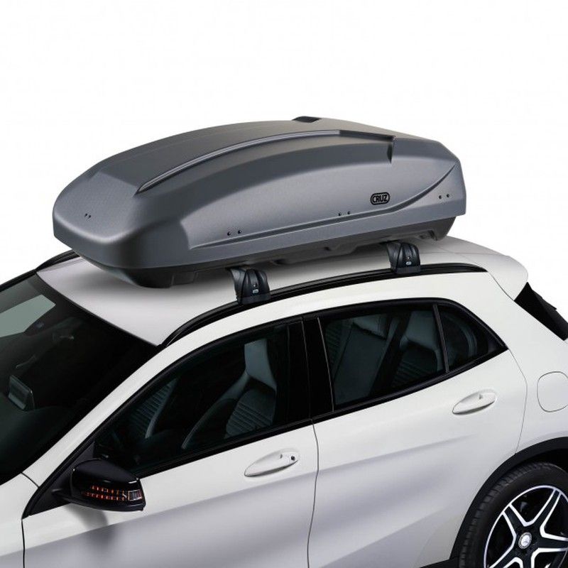 Cofre Cruz Paddock ELITE 400N Negro / 400GT Gris