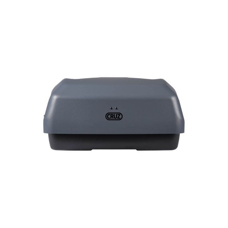 Cofre CRUZ Paddock 400N negro brillo / 400GM Gris mate