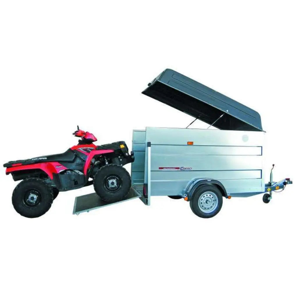 El Remolque Cresci Fourgon PT6F con Frenado  Capacidad de 750 kg
