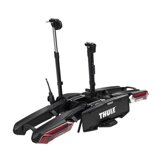 Portabicicletas Thule Epos 2 | Plegable y Abatible | 2 Bicicletas Eléctricas | Fijación Telescópica