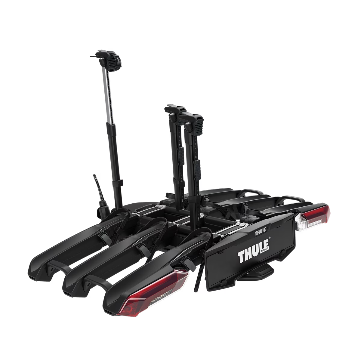 Pack Portabicicletas de bola Thule EPOS 3 + Bolsa + Candado Abus