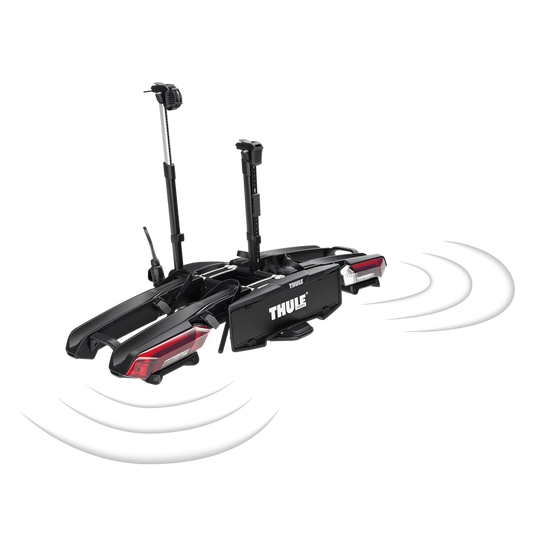 Portabicicletas de Bola Plegable Thule Epos ParkSecure para 2 Bicicletas