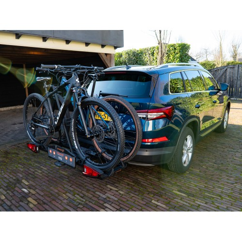 Pack Portabicicletas Spinder TX2 LED 2026 + Placa V-20 + Matrícula de Regalo