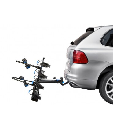 Portabicicletas Hapro Atlas Active 4 | 4 Bicicletas | Plegable | Inclinable | Carga 60kg | Antirrobo