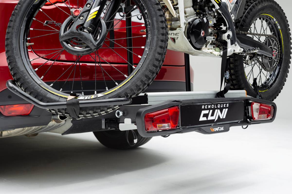 Remolque portamoto de bola TowCar Racing