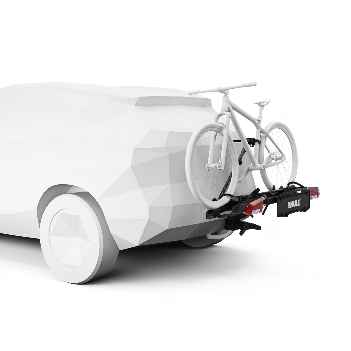Portabicicletas Thule OutPace | 2 Bicicletas | Plegable | Abatible | Negro