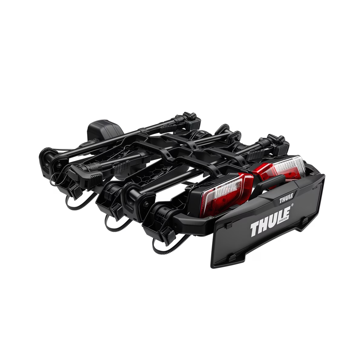 Portabicicletas Thule OutPace | 3 Bicicletas | Plegable | Abatible | Negro