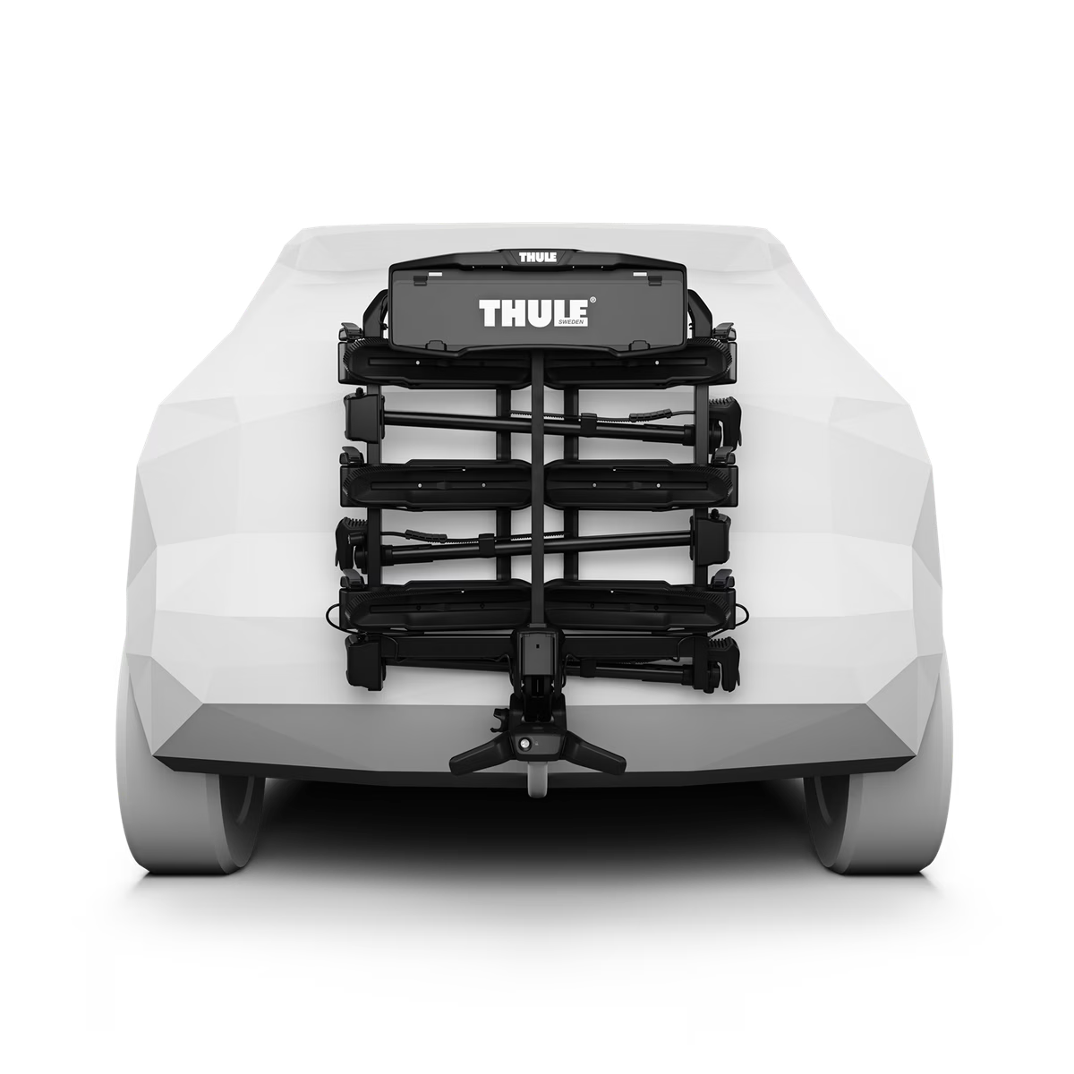 Portabicicletas Thule OutPace | 3 Bicicletas | Plegable | Abatible | Negro