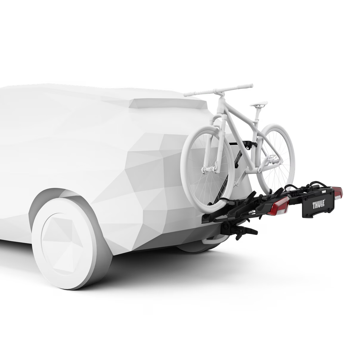 Portabicicletas Thule OutPace | 3 Bicicletas | Plegable | Abatible | Negro